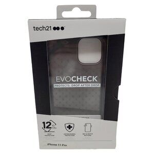 Tech21 Evo Check Case for Apple iPhone 11 Pro 5.8"  Smokey, Mix & Match Flexible